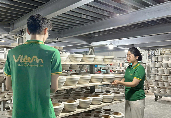 Xưởng sản xuất bát đĩa Bát Tràng