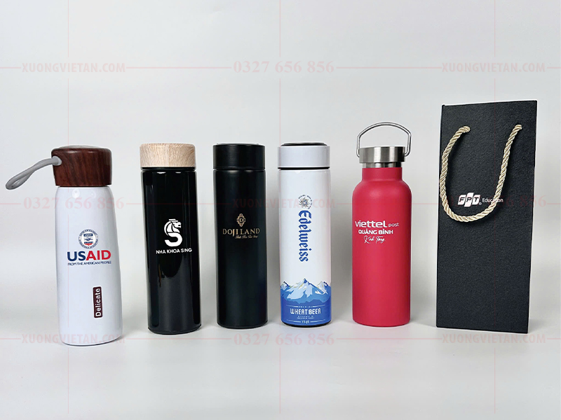 Lý do nên chọn bình giữ nhiệt in logo làm quà tặng doanh nghiệp 