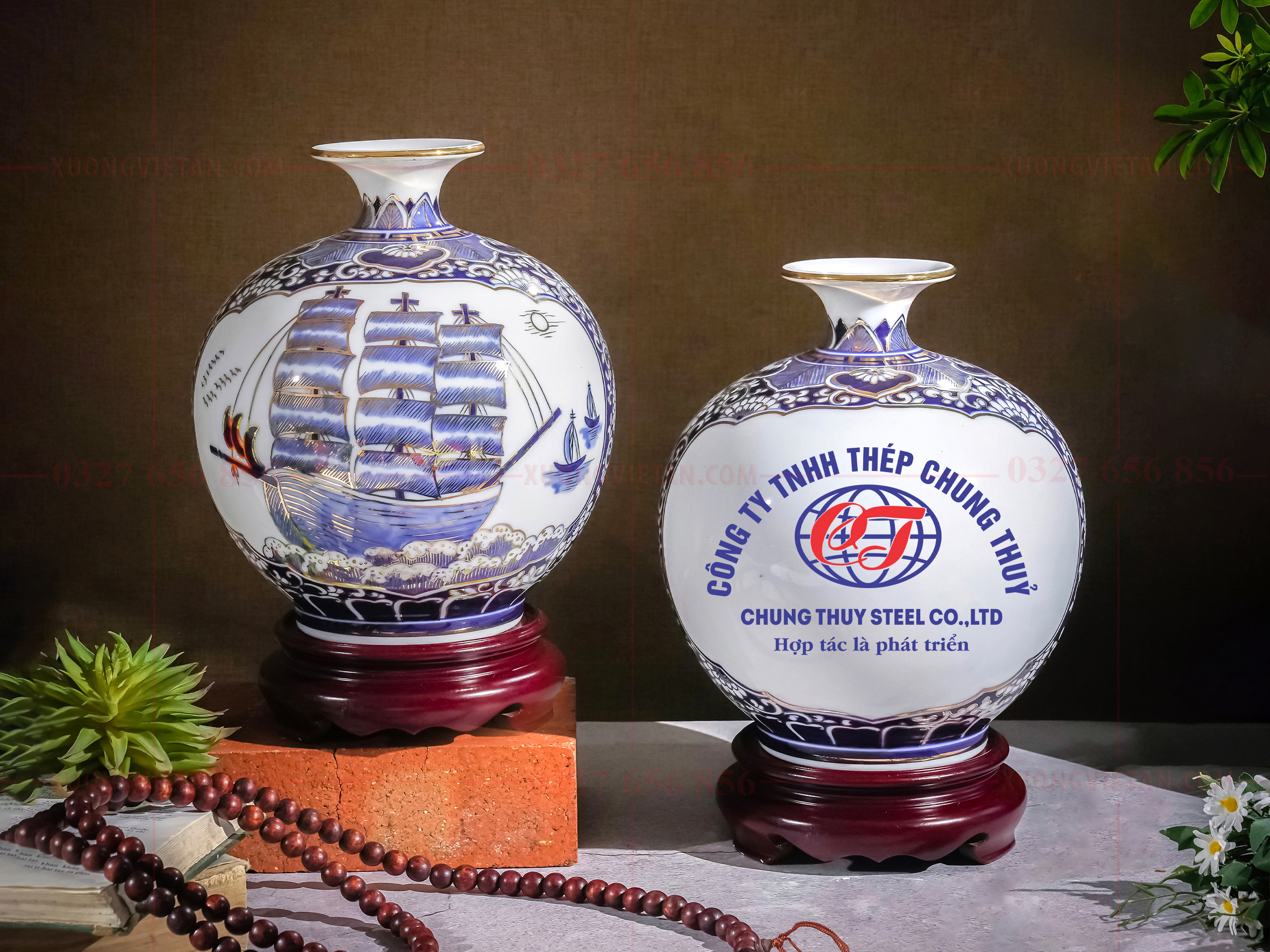 Bình hút lộc in logo