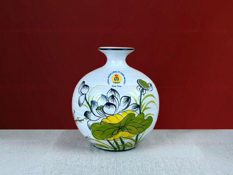 Bình hút lộc in logo công đoàn