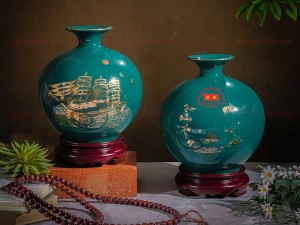 Bình hút lộc in logo đại hội đảng