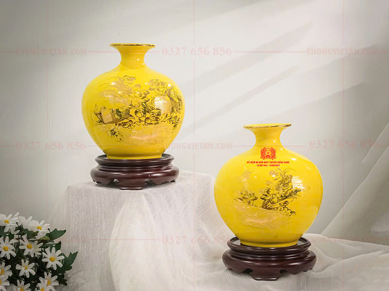 Bình hút lộc in logo kỷ niệm 80 năm ngày truyền thống CAND