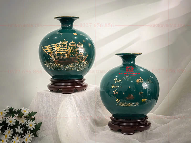 Bình hút lộc in logo kỷ niệm 80 năm ngày truyền thống CAND