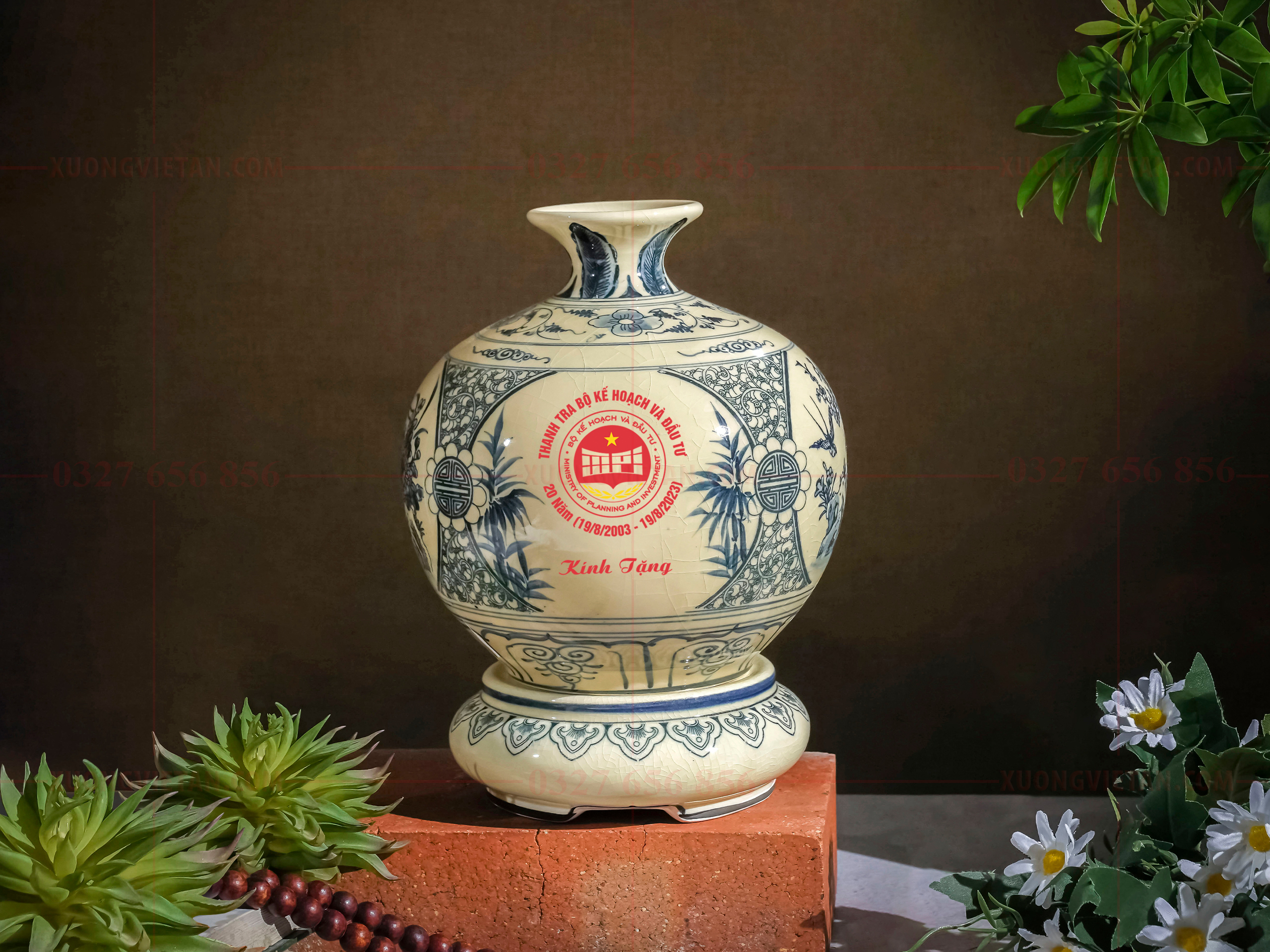 Bình hút lộc in logo
