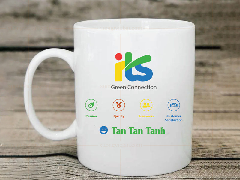 Các mẫu cốc sứ in logo độc đáo nhất dành cho doanh nghiệp