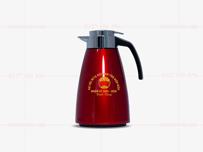 Phích đựng nước in logo mặt trận tổ quốc